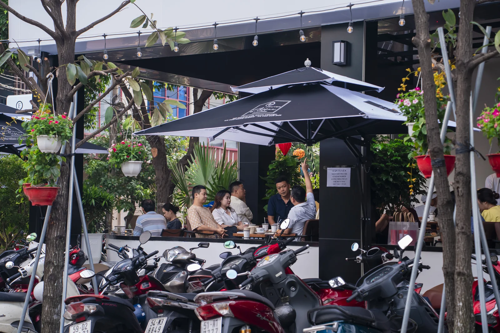 Ban công lồng đèn Hội An
